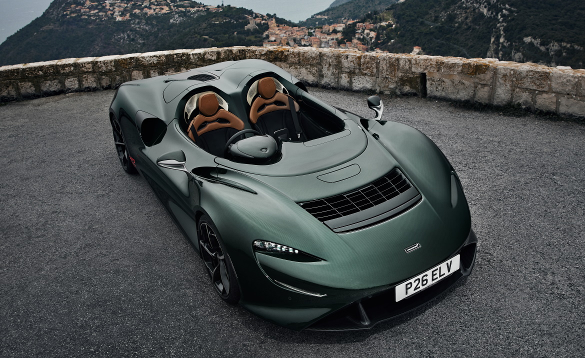MCLAREN ELVA, OPEN-AIR EXCLUSIVITY - Auto&Design