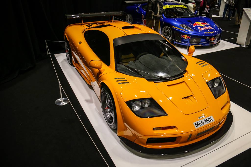McLaren F1 GTR Duo at London Classic Car Show 2015 - GTspirit