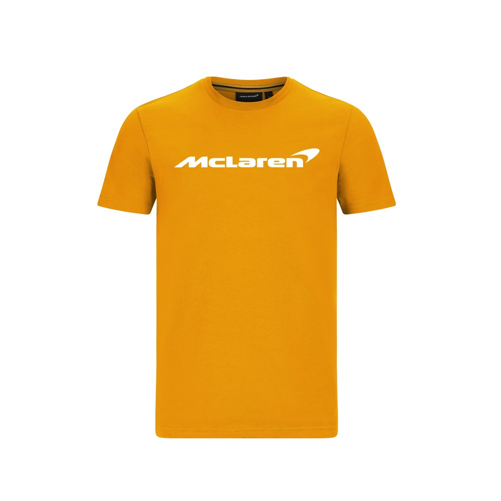 McLaren - McLaren F1 Men's Essentials T-Shirt Anthracite/Orange/Blue
